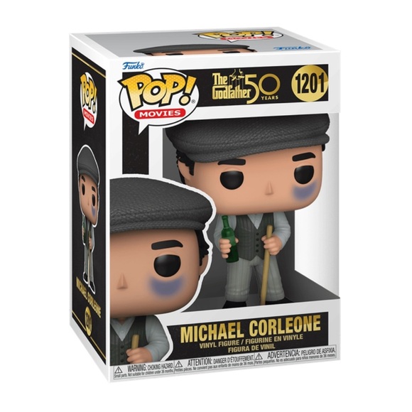 The Godfather Funko Pop #1201 Michael Corleone vinyl figure 50 years - Picture 2 of 2